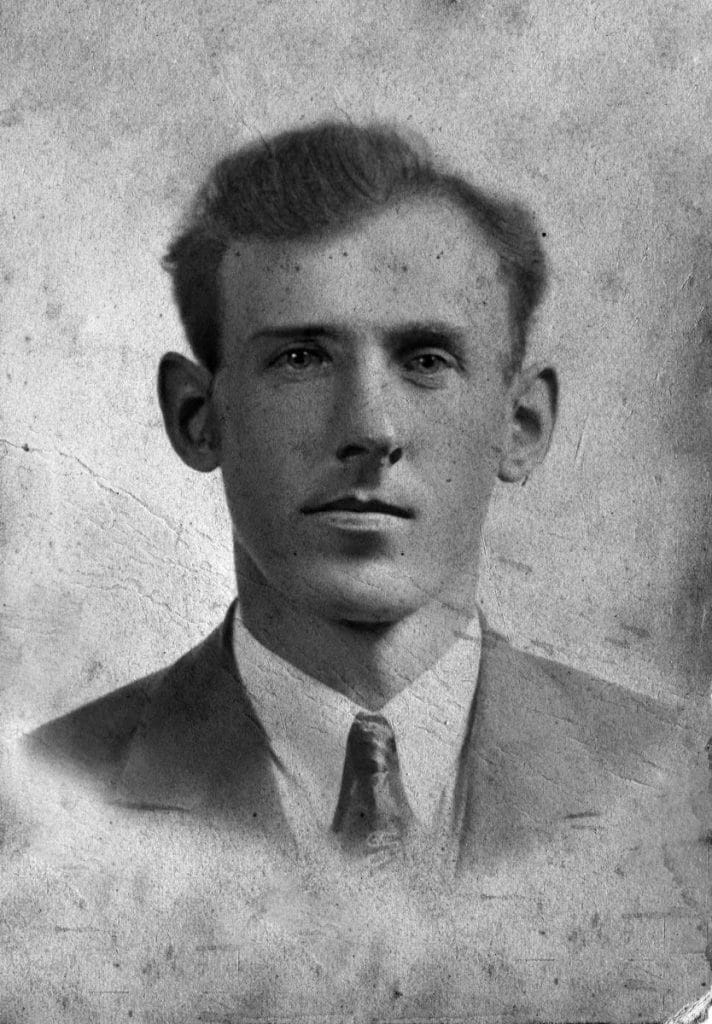 Matty O’Shaughnessy, first on the left