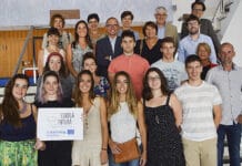 Euroeskualdearen proiektua, Euskal Herri osoan irakasle elebidunak prestatzeko En Francia ocho estudiantes de la UPV/EHU, junto con tres de la UPNA, se encuentran en Burdeos participando en el proyecto. ( Foto. UPV/EHU)
