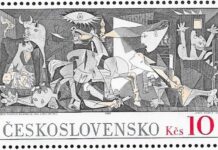 «Gernika»ren zigiluak. «Sarrera» debekatzen zenean, edo bertsio «apokrifoa» duen zigilu espainiarra