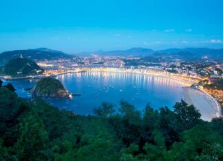 From India: San Sebastian to promote sustainable tourism Vista panorámica de San Sebastian - Donostia. GETTY