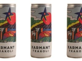 Txakolina latan? ekoizleen arteko Arabako Txakolinaren erabakiaren eztabaida Alemaniara iritsi da Oferta de Txakoli Xarmant en lata en la web norteamericana Dan DM