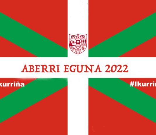 2022eko Aberri Eguna. Sare sozialen goiburu eta profiletarako irudiak Ikurriña Aberri Eguna 2022 facebook