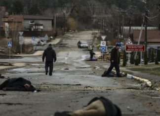 Euzkadi 1937 – Ucrania 2022. El totalitarismo que no cesa ni de matar, ni de mentir Masacre de civiles ucranianos Bucha