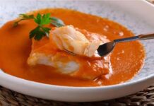 “Bacalhau à basca”: a recipe from Brazil Bacalhau a Basca/ Bacalao a la vasca