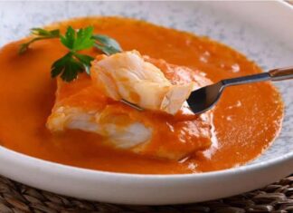 “Bacalhau à basca”: a recipe from Brazil Bacalhau a Basca/ Bacalao a la vasca