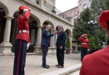 El reflejo en los medios de la visita institucional-empresarial de Córdoba (Argentina) al País Vasco El Lehendakari recibe al Gobernado de Córdoba en Ajuria Enea