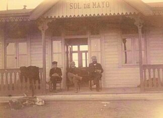 Florencio de Basaldua, the man who dreamed of uniting the Basque people in Chubut, Argentina Florencio Basaldúa en la casa de la estancia %22Sol de Mayo%22 en Rawson