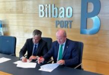 Agreement between the port authorities in Bilbao and Uruguay: strengthening history Firma entre la autoridad portuaria de Bilbao y de Urugay
