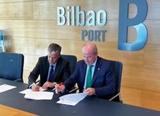 Agreement between the port authorities in Bilbao and Uruguay: strengthening history Firma entre la autoridad portuaria de Bilbao y de Urugay