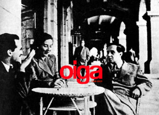 75th anniversary of the first issue of ‘Oiga’ magazine, the work of Basque-Peruvian Paco Igartua Paco Igartua y Doris Gibson en Lima 1945