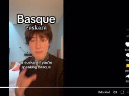 Wordsatwork Griffin TikTok about the euskera